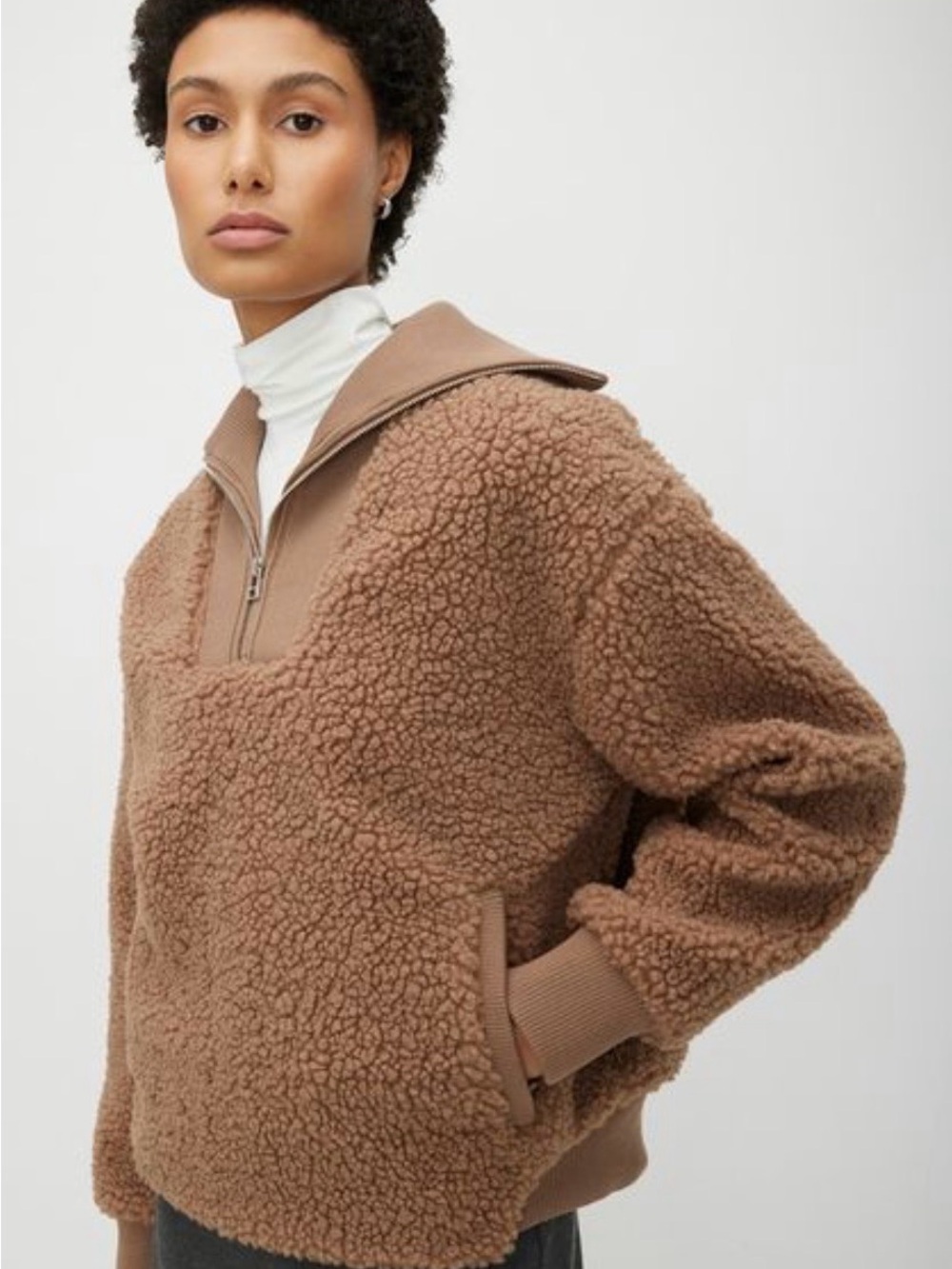 Kit and Ace Revive Cozytec half zip